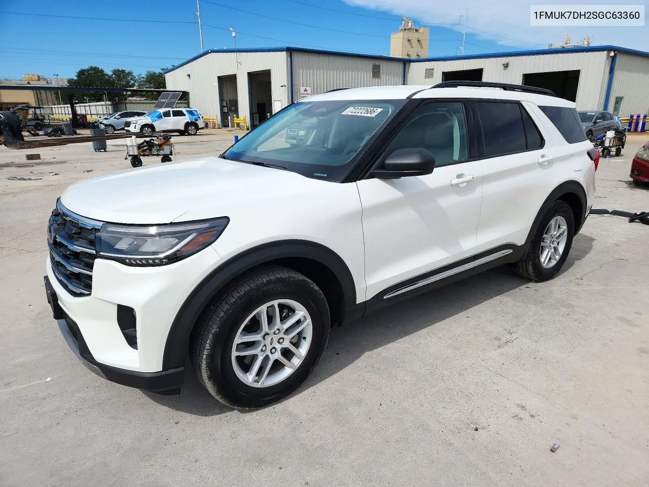 FORD EXPLORER 2025, VIN 1FMUK7DH2SGC63360