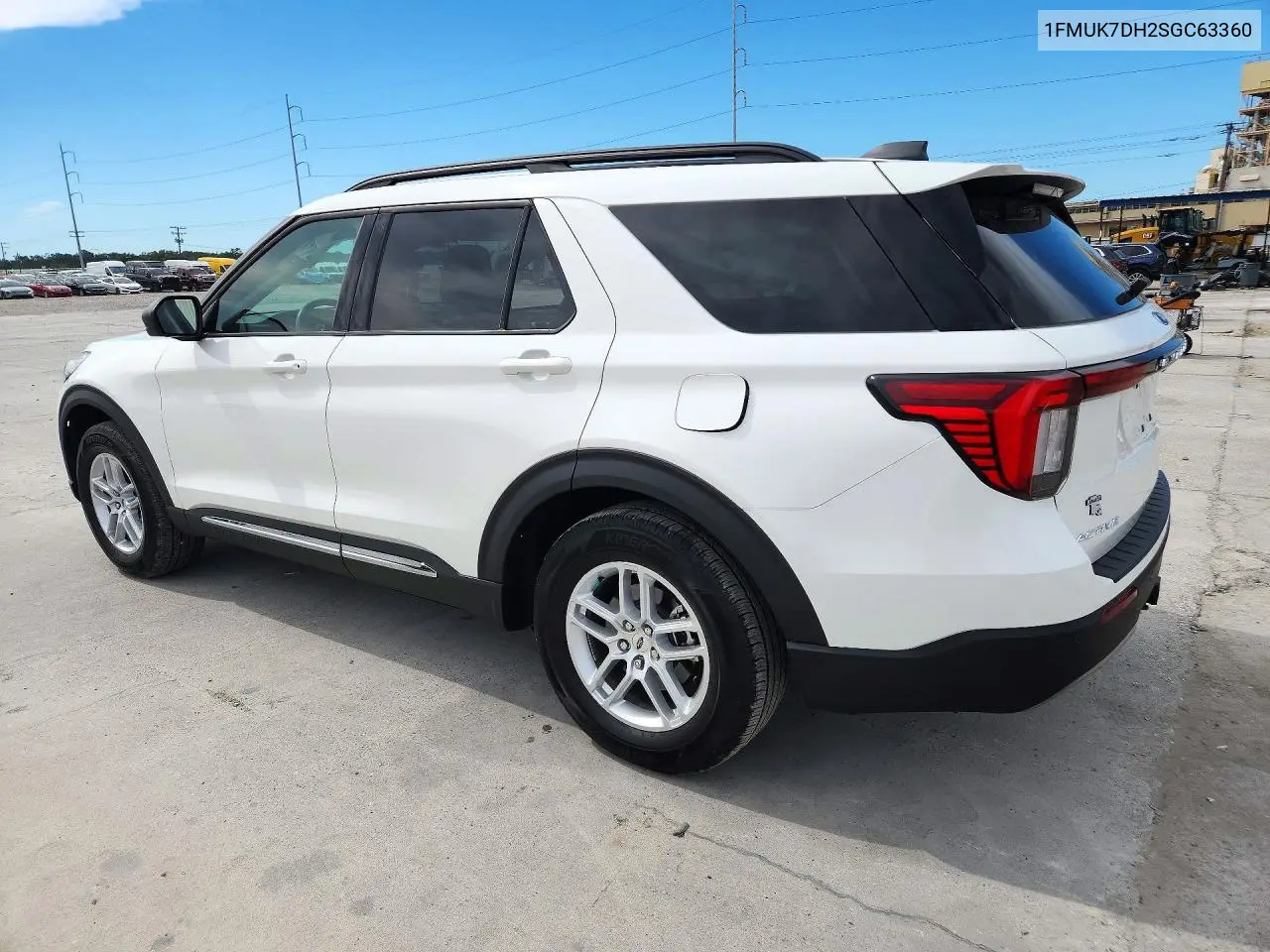 2025 FORD EXPLORER VIN 1FMUK7DH2SGC63360 — фото 2