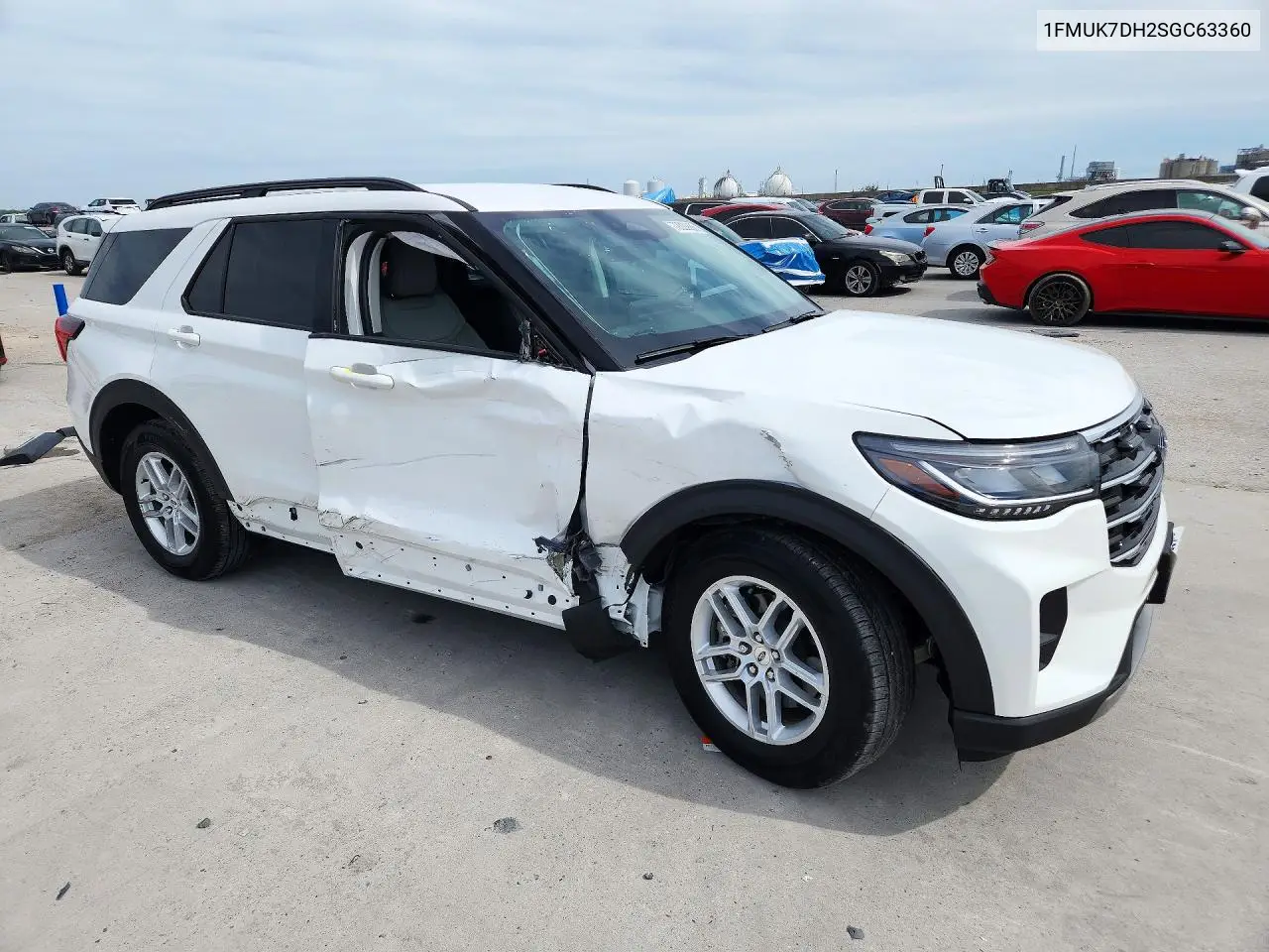 2025 FORD EXPLORER VIN 1FMUK7DH2SGC63360 — фото 4