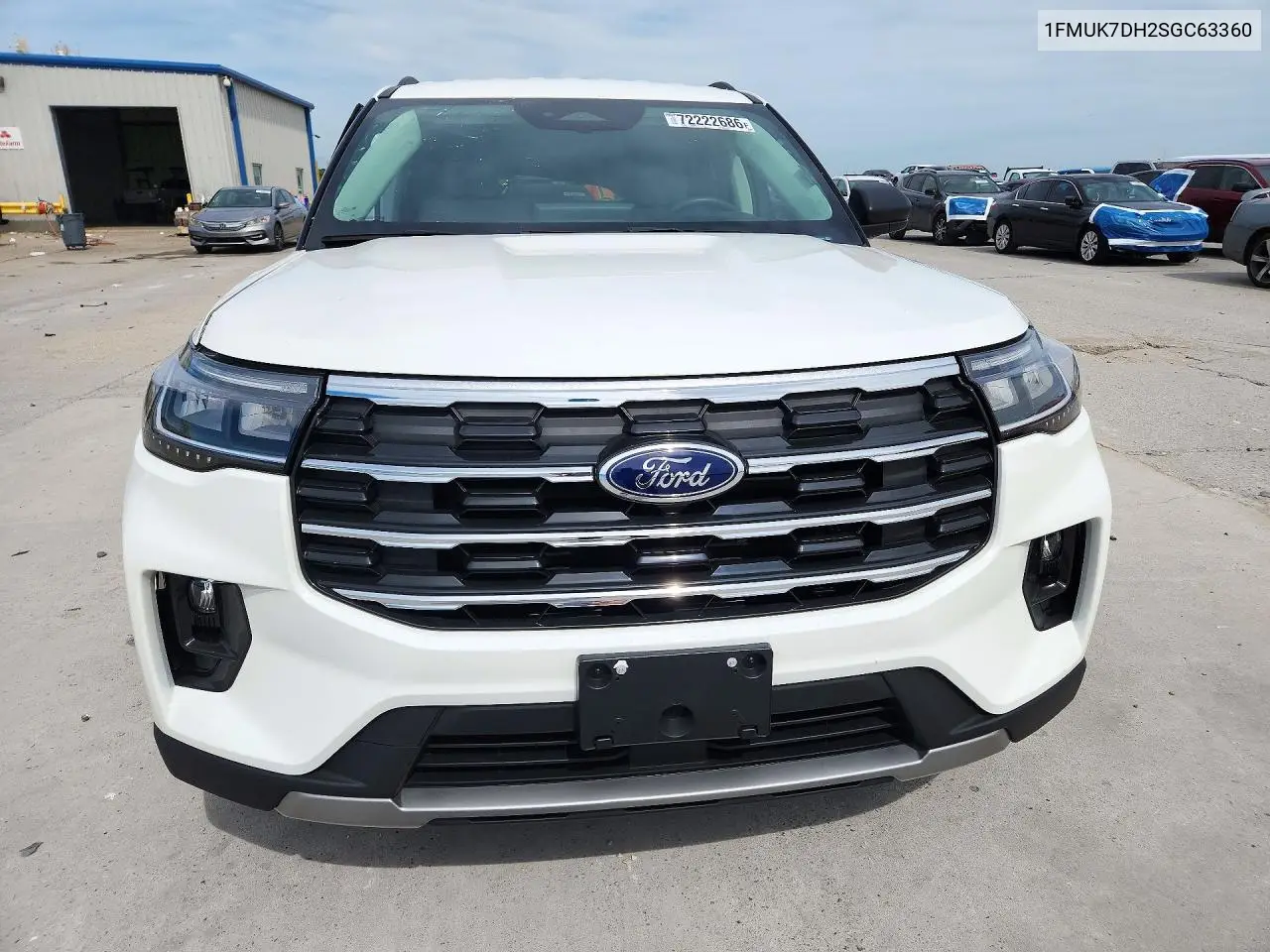 2025 FORD EXPLORER VIN 1FMUK7DH2SGC63360 — фото 5