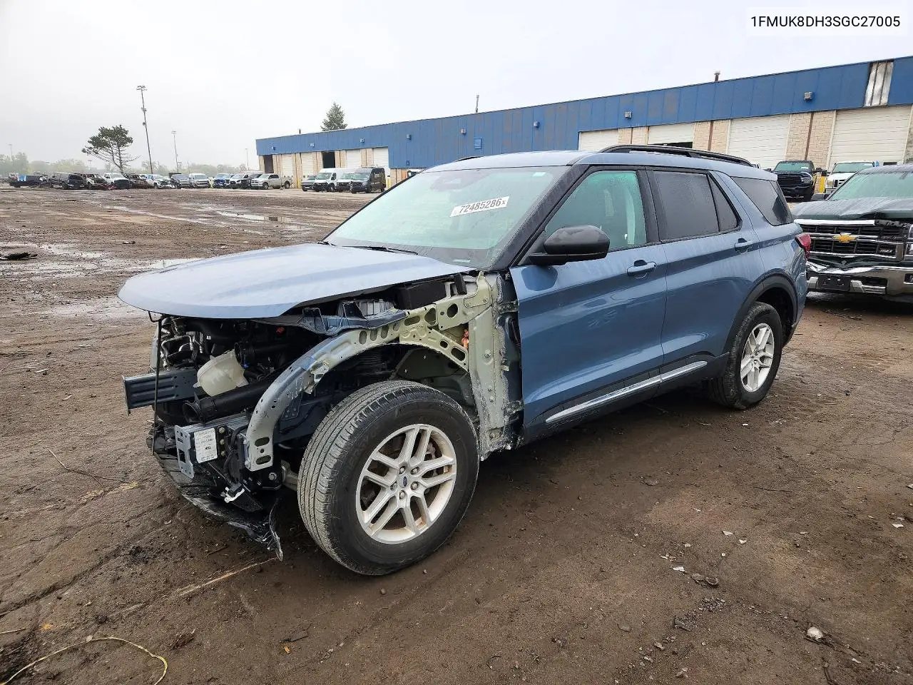 FORD EXPLORER 2025, VIN 1FMUK8DH3SGC27005