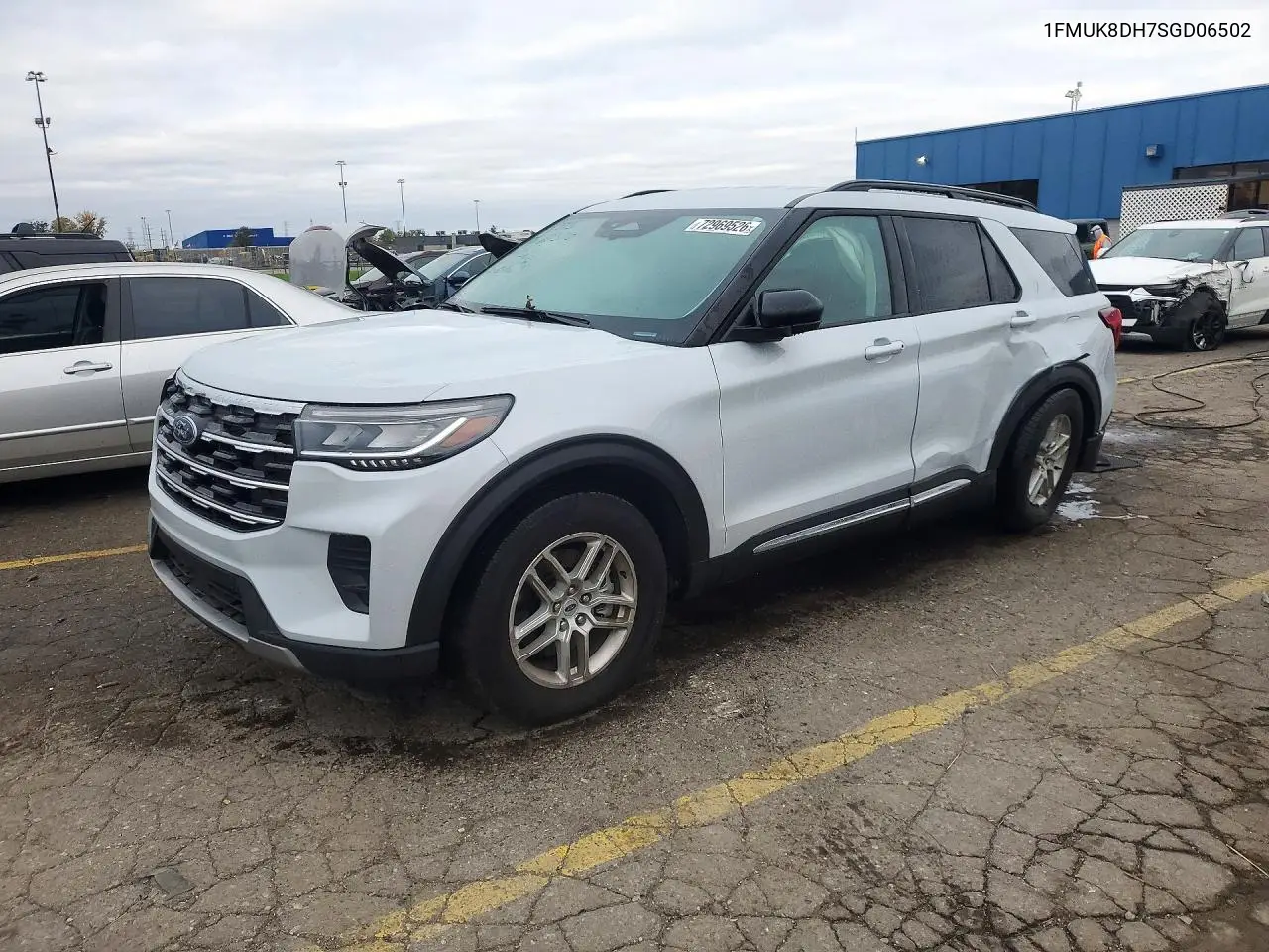 FORD EXPLORER 2025, VIN 1FMUK8DH7SGD06502