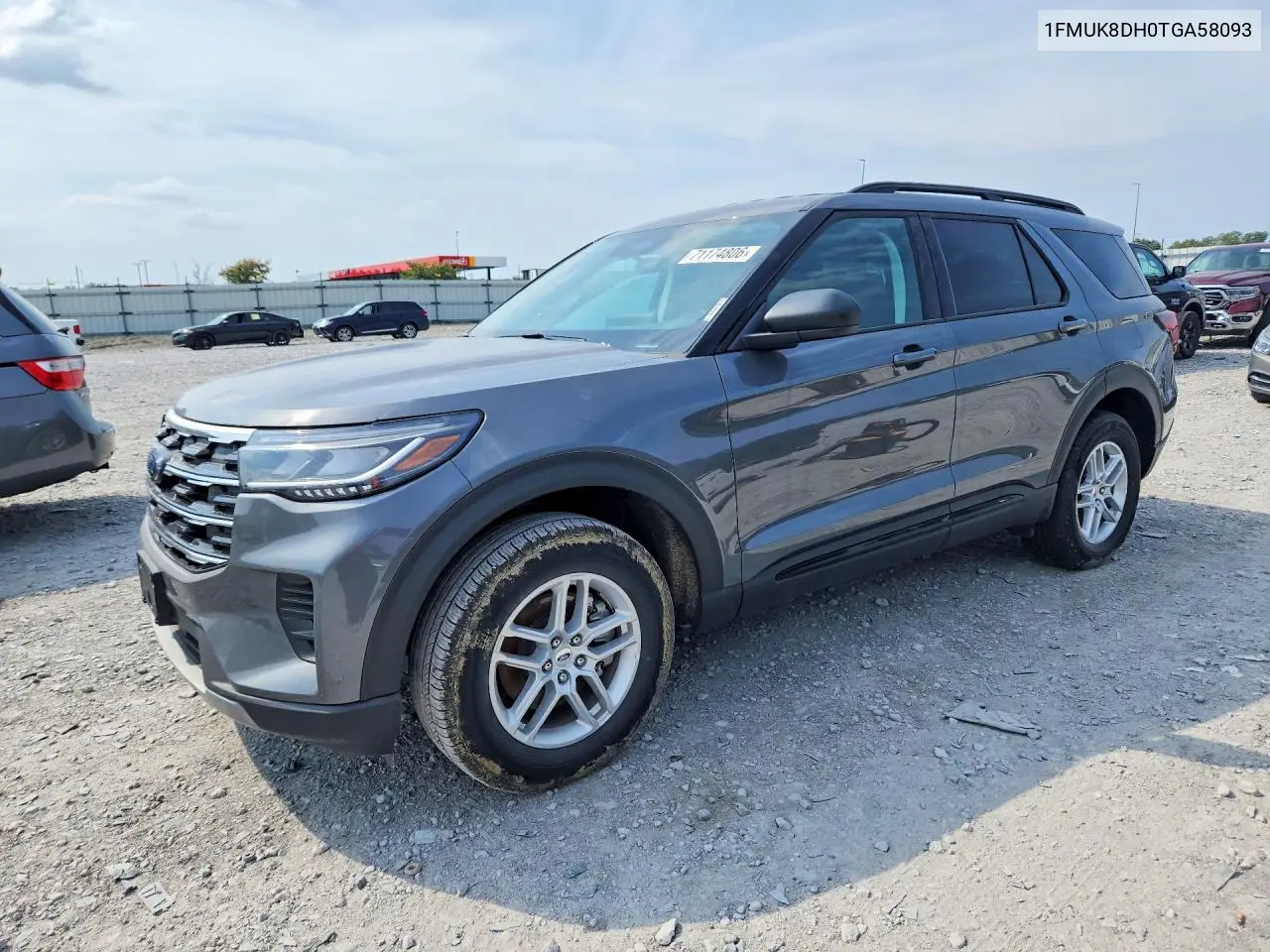 FORD EXPLORER 2026, VIN 1FMUK8DH0TGA58093