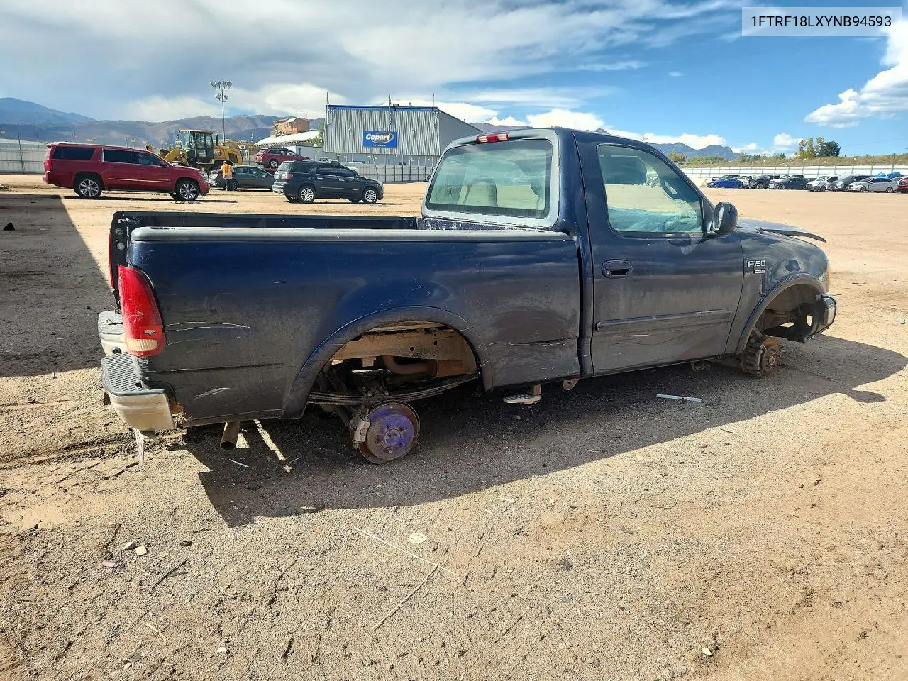 2000 FORD F-150 VIN 1FTRF18LXYNB94593 — фото 3
