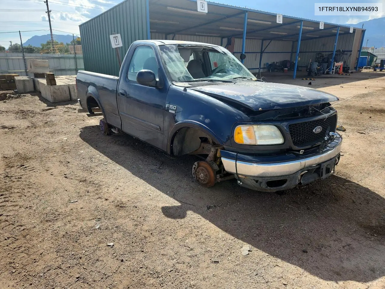 2000 FORD F-150 VIN 1FTRF18LXYNB94593 — фото 4