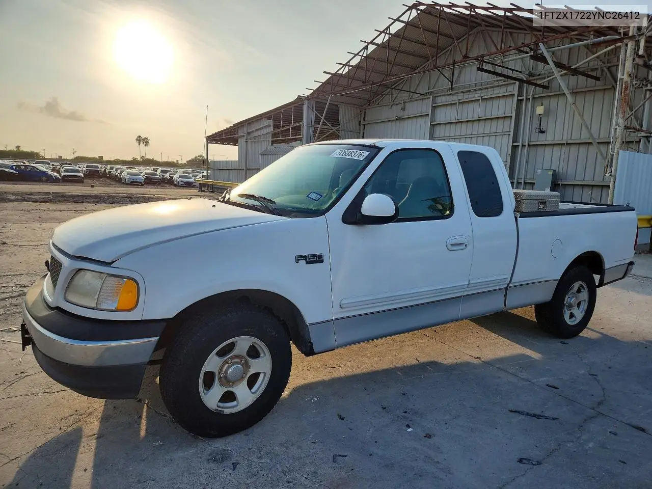 FORD F-150 2000, VIN 1FTZX1722YNC26412