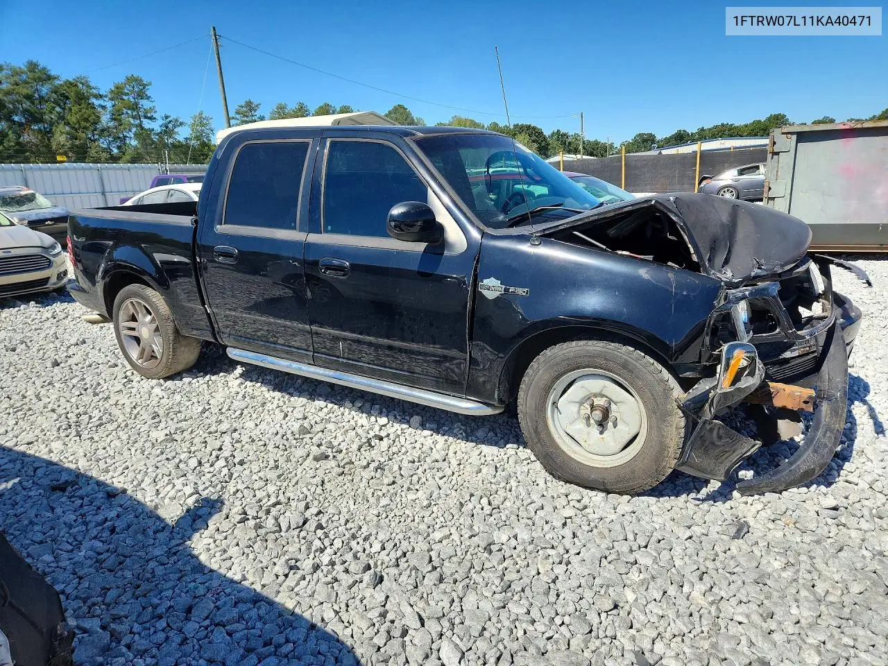 2001 FORD F-150 VIN 1FTRW07L11KA40471 — фото 4