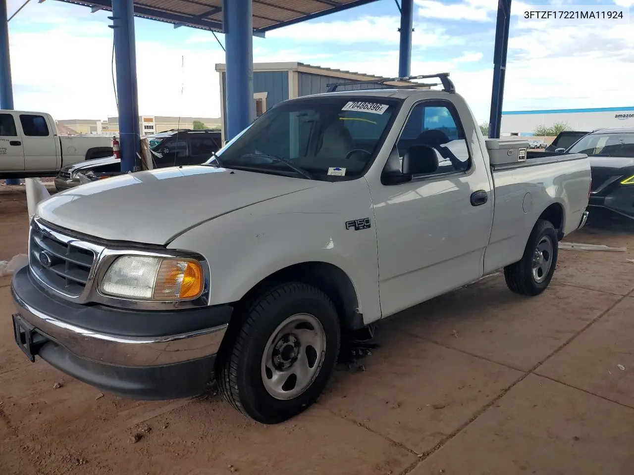 FORD F-150 2001, VIN 3FTZF17221MA11924