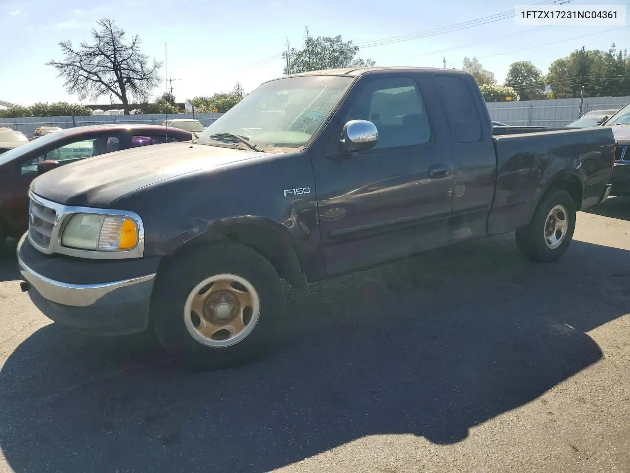 FORD F-150 2001, VIN 1FTZX17231NC04361