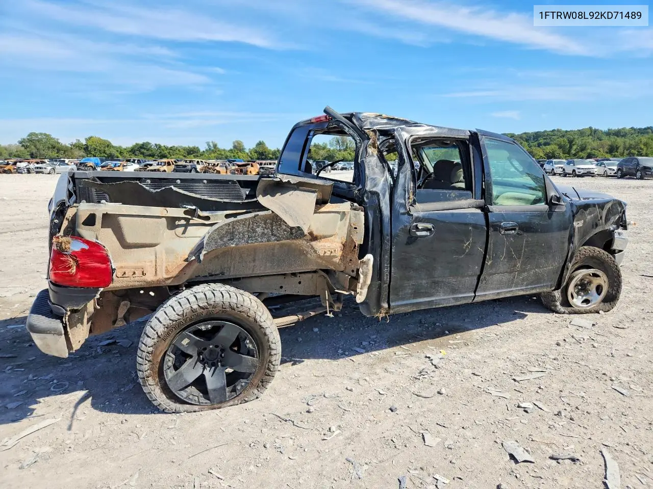 2002 FORD F-150 VIN 1FTRW08L92KD71489 — фото 3