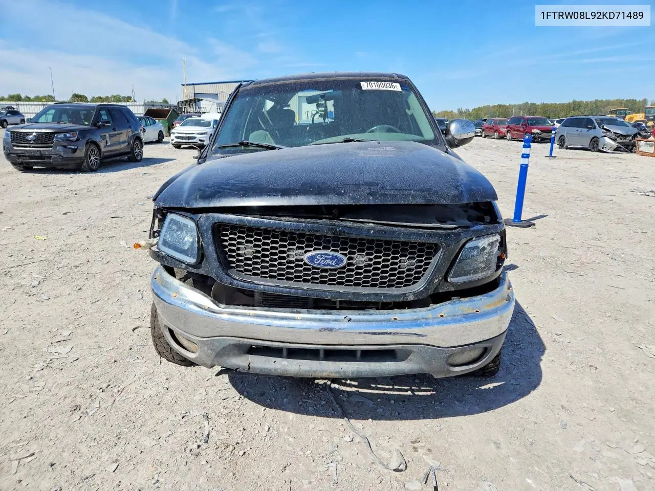 2002 FORD F-150 VIN 1FTRW08L92KD71489 — фото 5