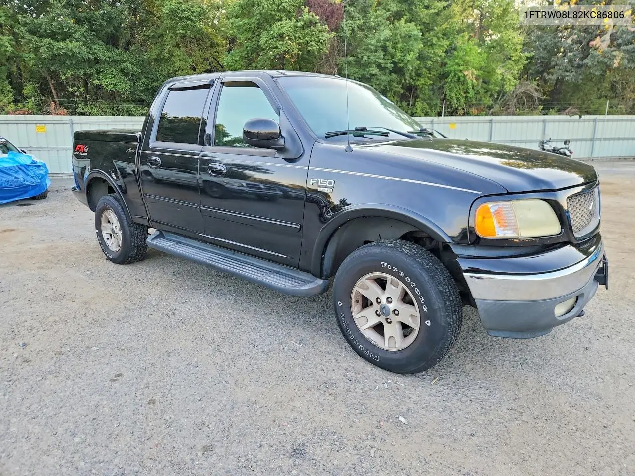 2002 FORD F-150 VIN 1FTRW08L82KC86806 — фото 4