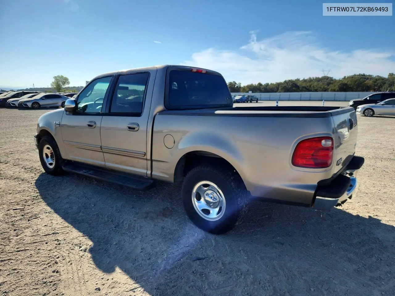 2002 FORD F-150 VIN 1FTRW07L72KB69493 — фото 2