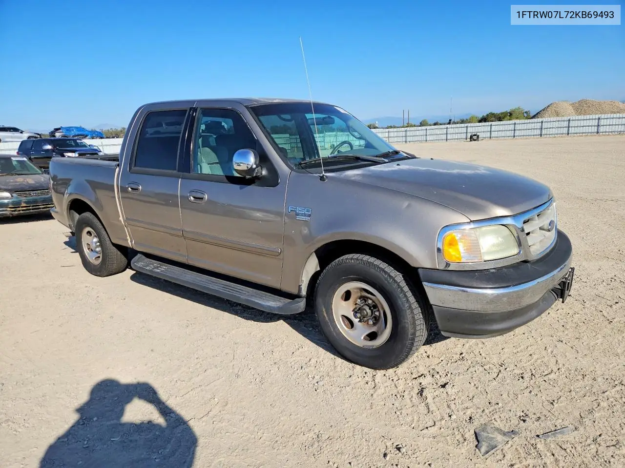 2002 FORD F-150 VIN 1FTRW07L72KB69493 — фото 4