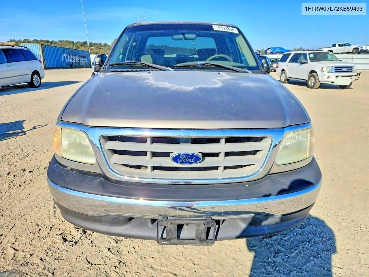 2002 FORD F-150 VIN 1FTRW07L72KB69493 — фото 5