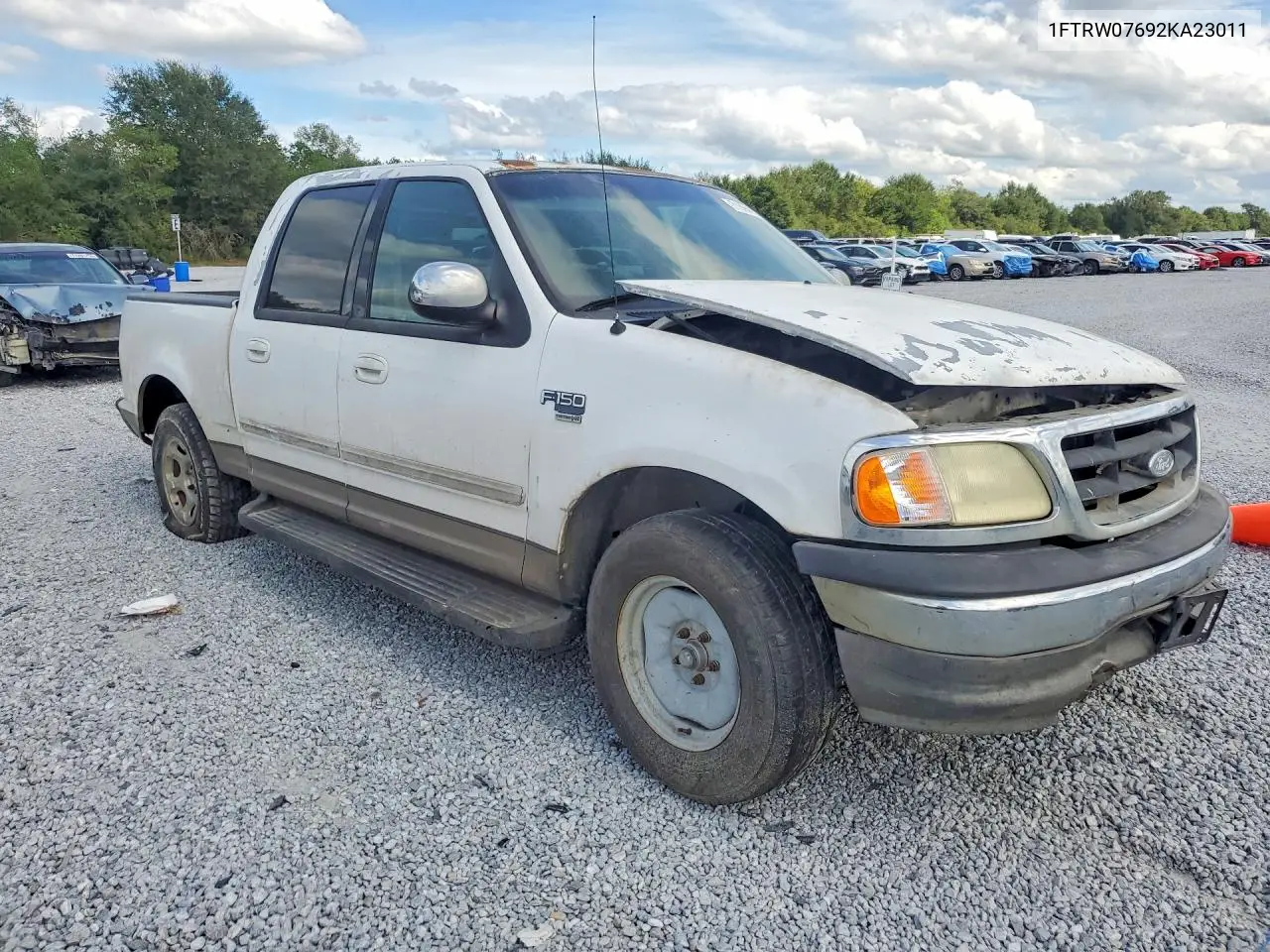 2002 FORD F-150 VIN 1FTRW07692KA23011 — фото 4