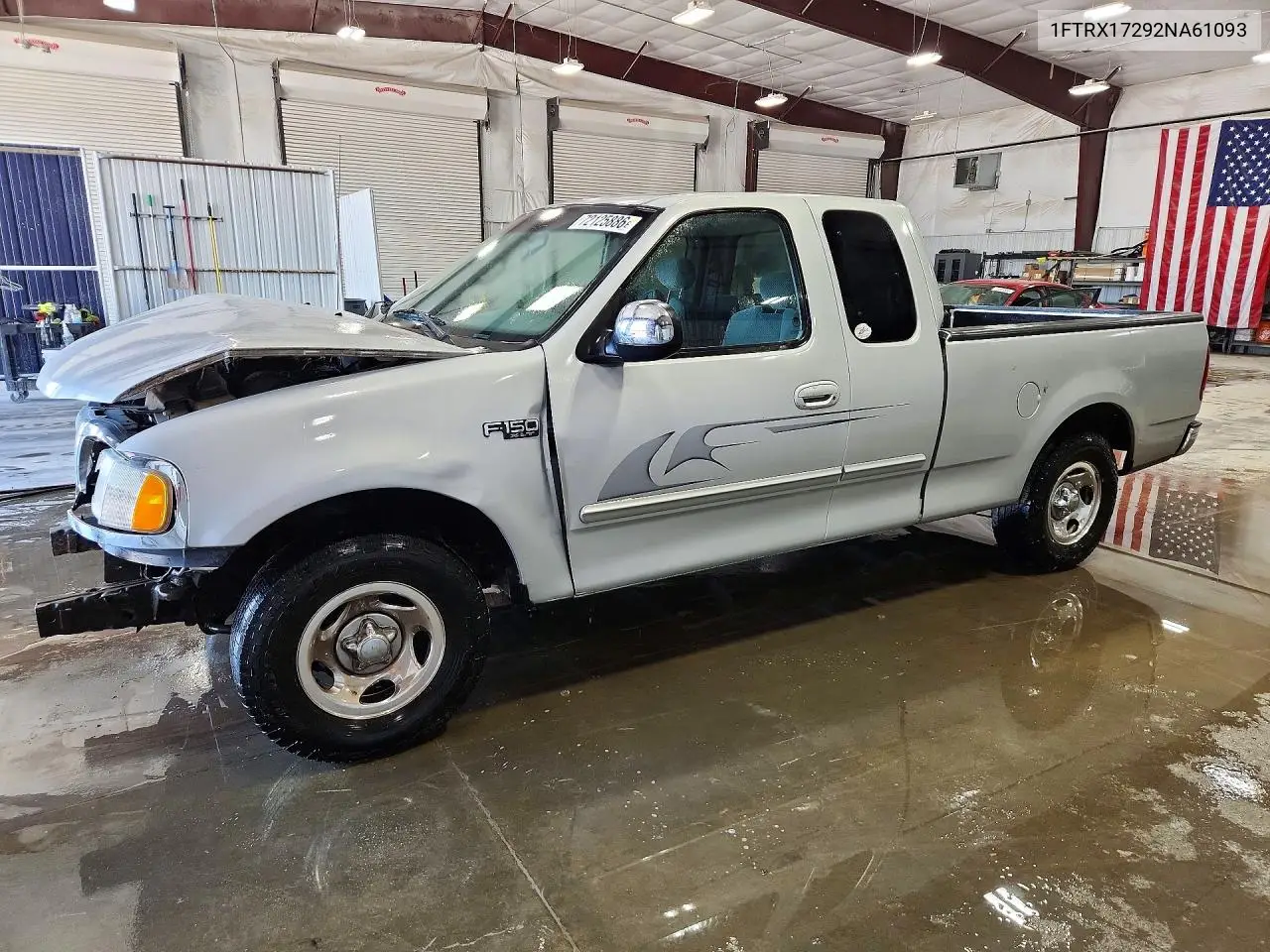 FORD F-150 2002, VIN 1FTRX17292NA61093