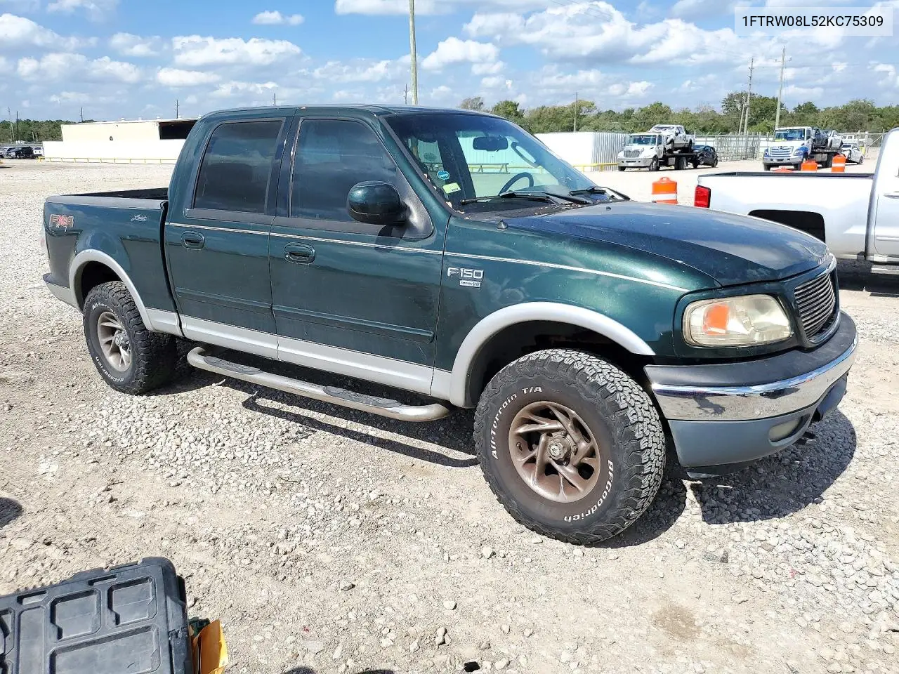 2002 FORD F-150 VIN 1FTRW08L52KC75309 — фото 4