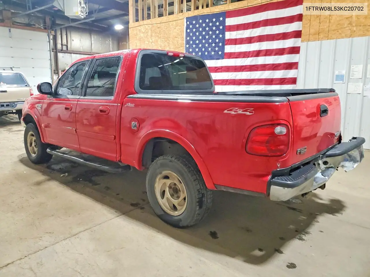 2003 FORD F-150 VIN 1FTRW08L53KC20702 — фото 2