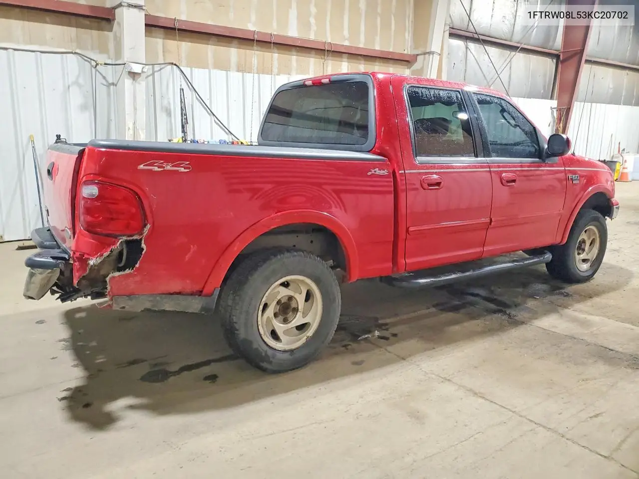 2003 FORD F-150 VIN 1FTRW08L53KC20702 — фото 3
