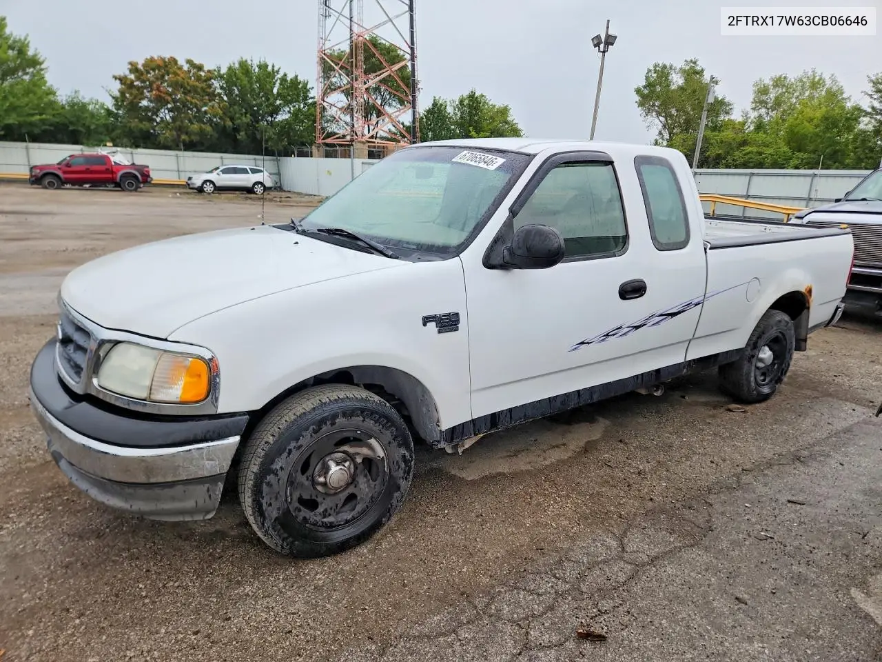 FORD F-150 2003, VIN 2FTRX17W63CB06646