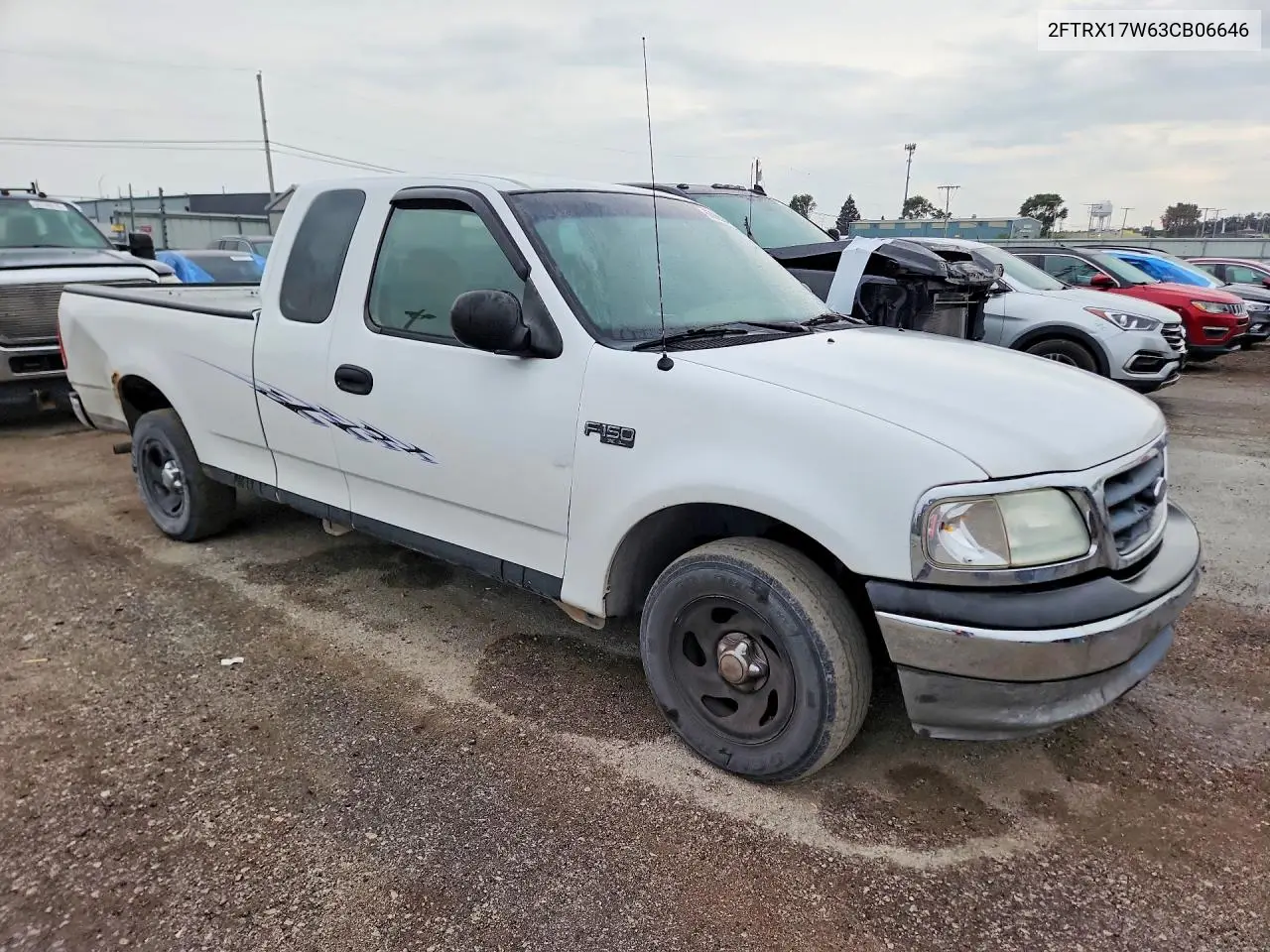 2003 FORD F-150 VIN 2FTRX17W63CB06646 — фото 4