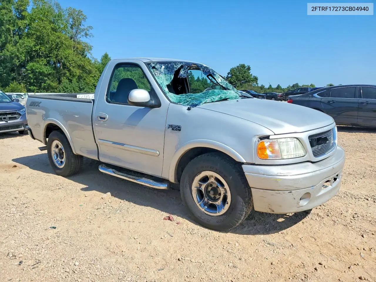 2003 FORD F-150 VIN 2FTRF17273CB04940 — фото 4
