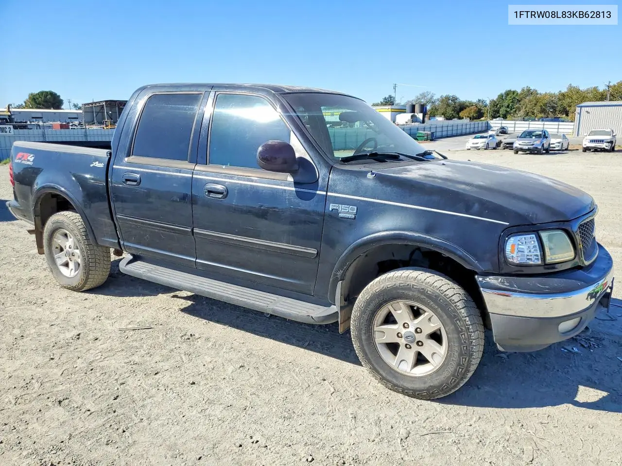2003 FORD F-150 VIN 1FTRW08L83KB62813 — фото 4