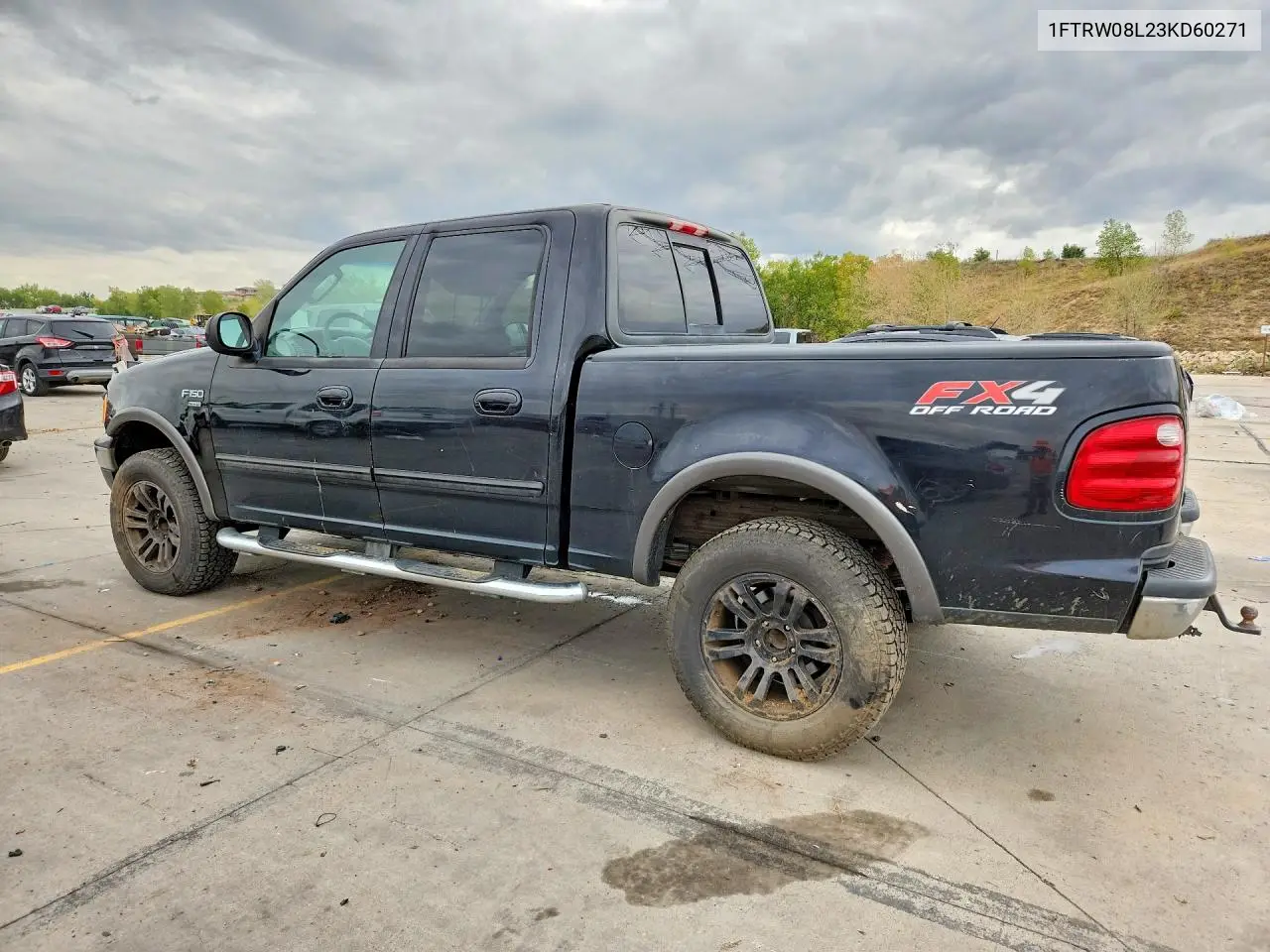2003 FORD F-150 VIN 1FTRW08L23KD60271 — фото 2
