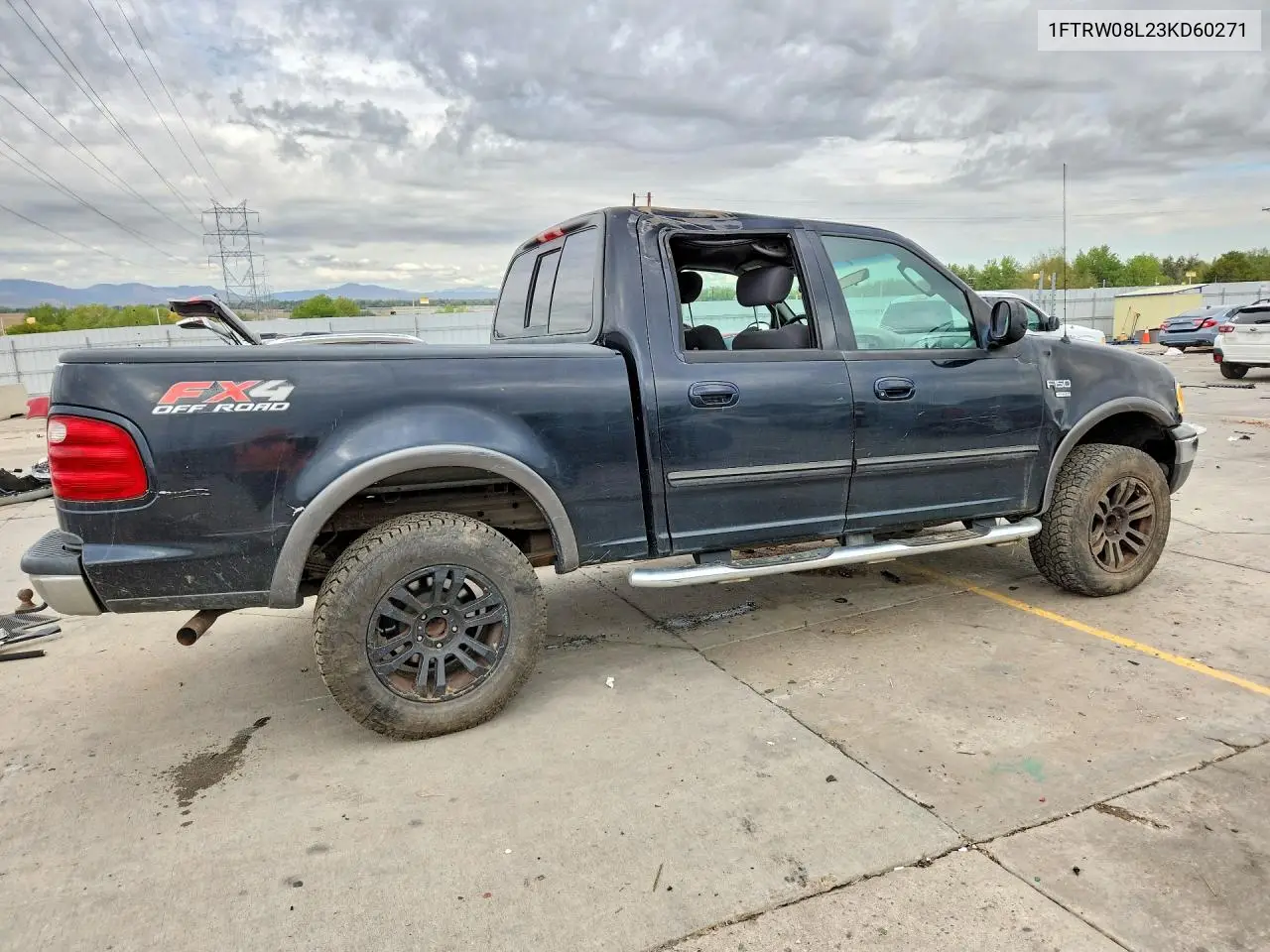 2003 FORD F-150 VIN 1FTRW08L23KD60271 — фото 3