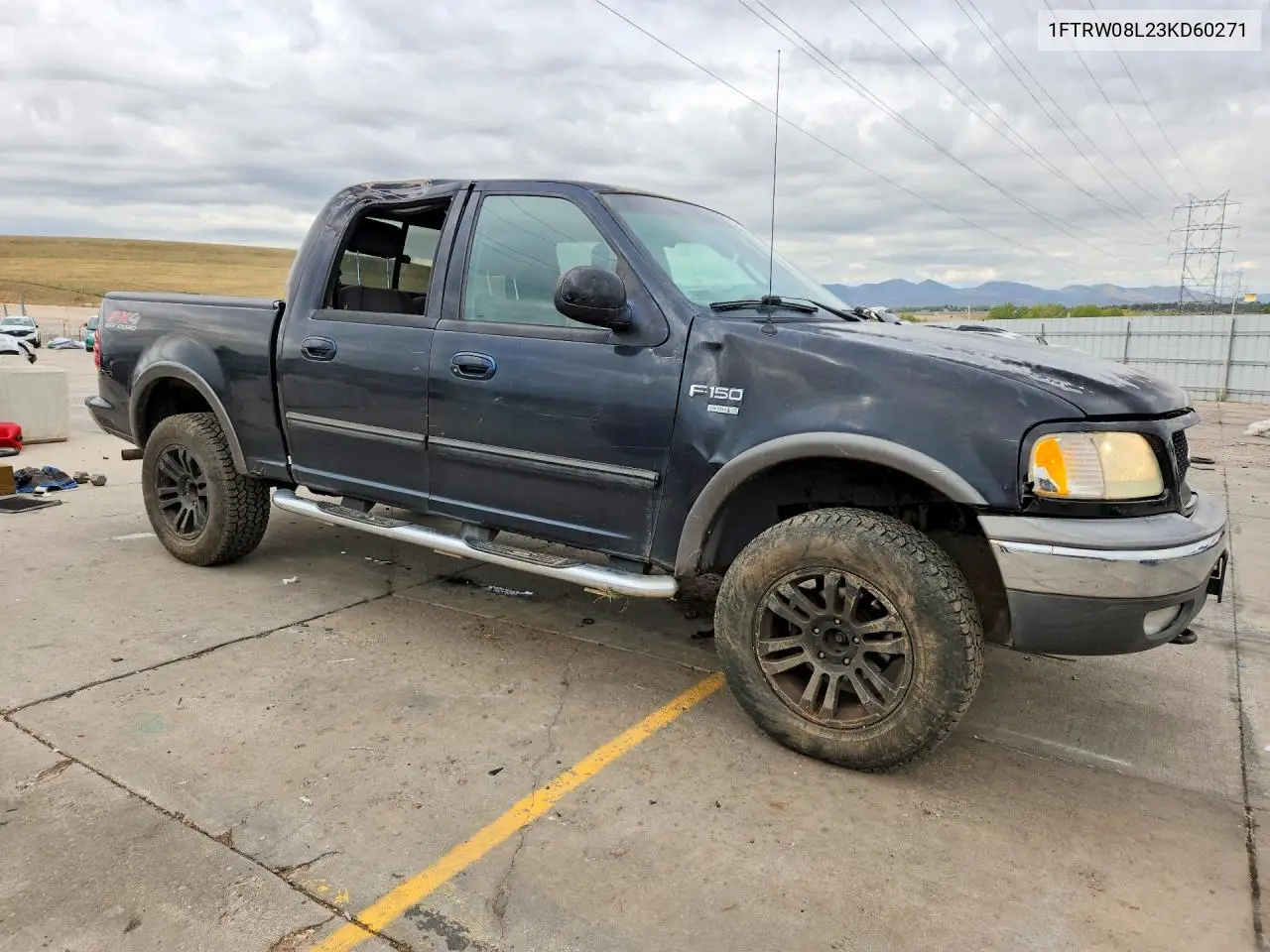 2003 FORD F-150 VIN 1FTRW08L23KD60271 — фото 4