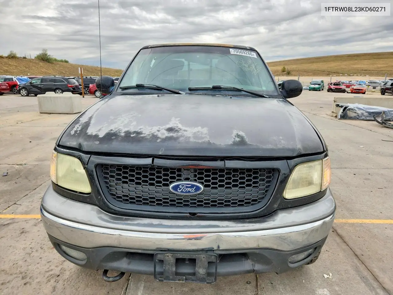 2003 FORD F-150 VIN 1FTRW08L23KD60271 — фото 5