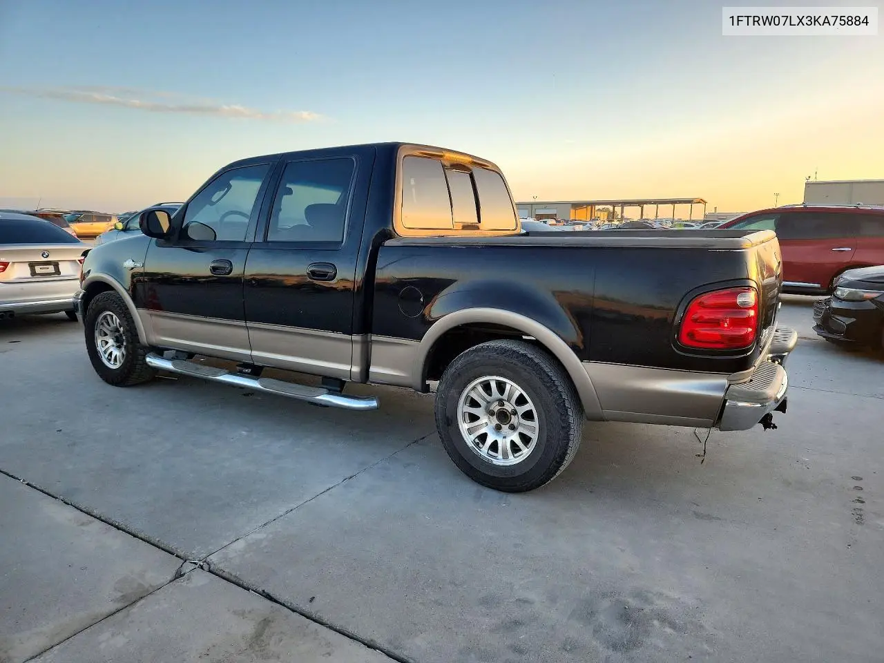 2003 FORD F-150 VIN 1FTRW07LX3KA75884 — фото 2