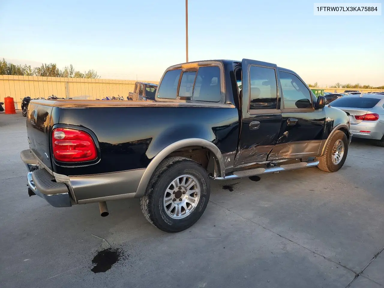 2003 FORD F-150 VIN 1FTRW07LX3KA75884 — фото 3