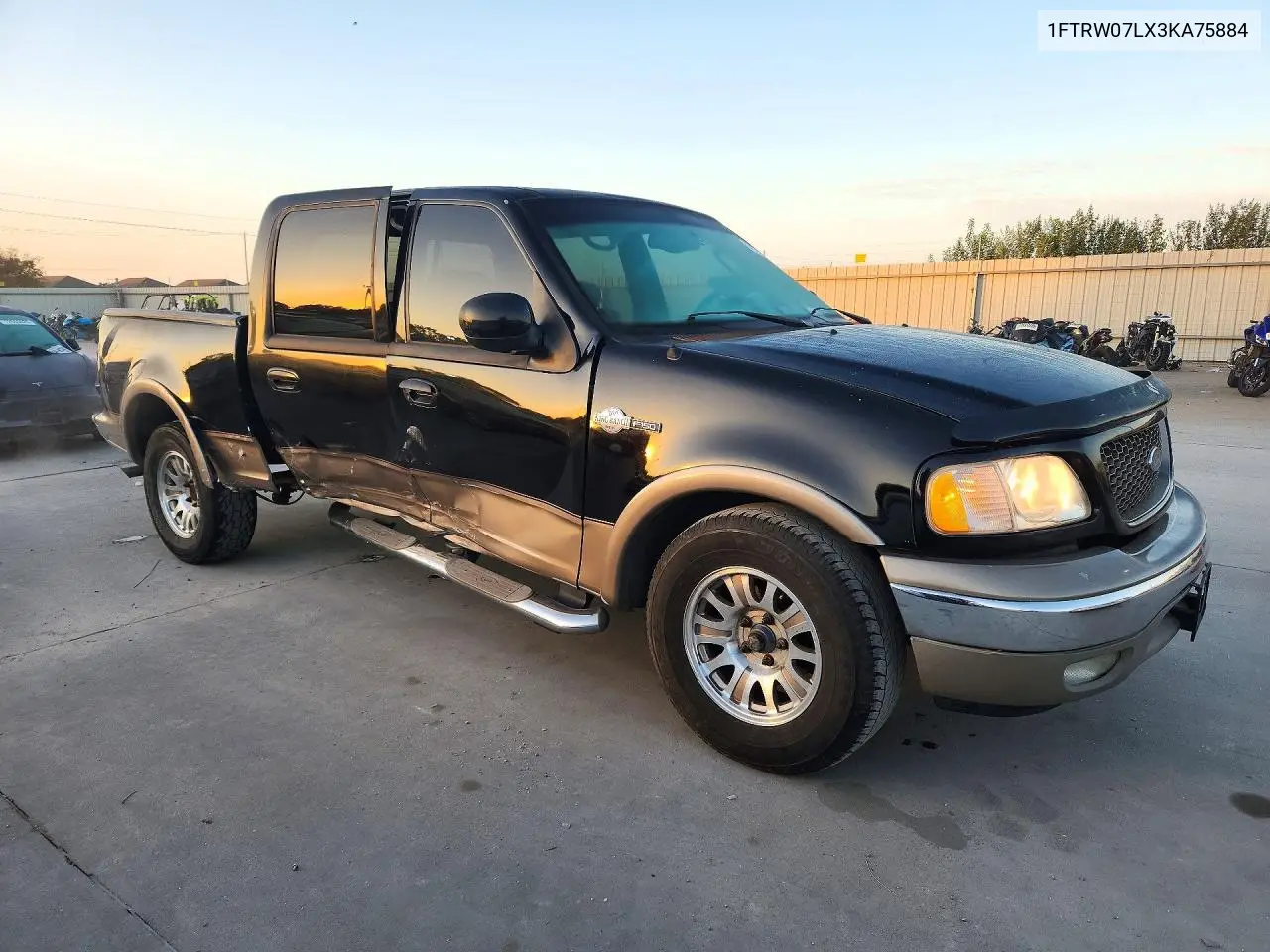 2003 FORD F-150 VIN 1FTRW07LX3KA75884 — фото 4