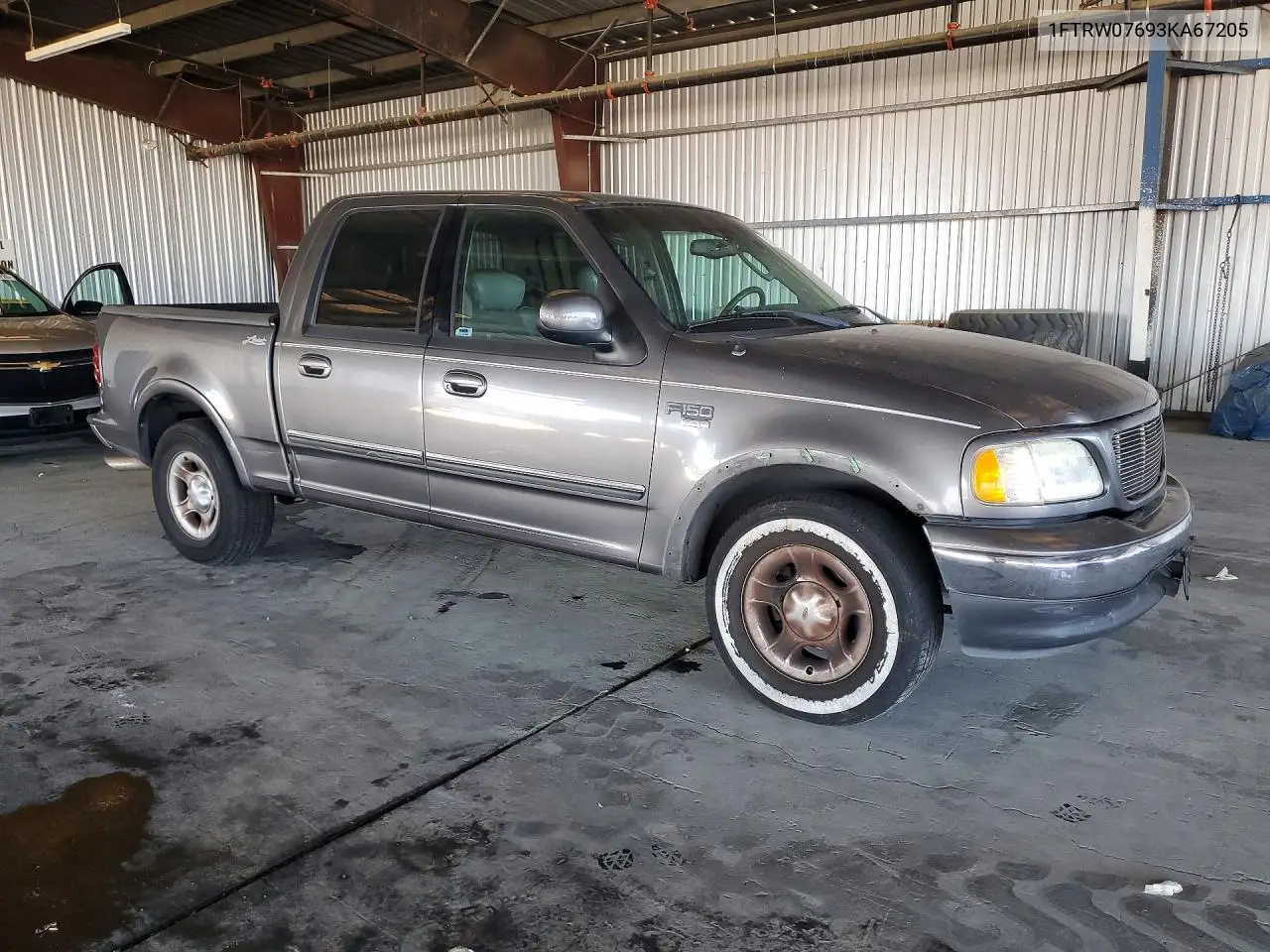 2003 FORD F-150 VIN 1FTRW07693KA67205 — фото 4