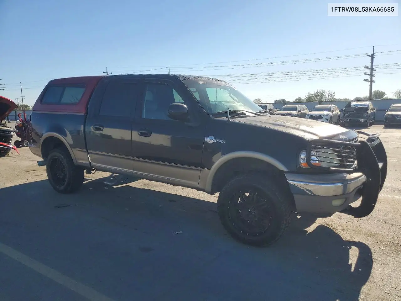 2003 FORD F-150 VIN 1FTRW08L53KA66685 — фото 4