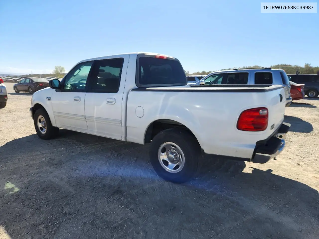 2003 FORD F-150 VIN 1FTRW07653KC39987 — фото 2
