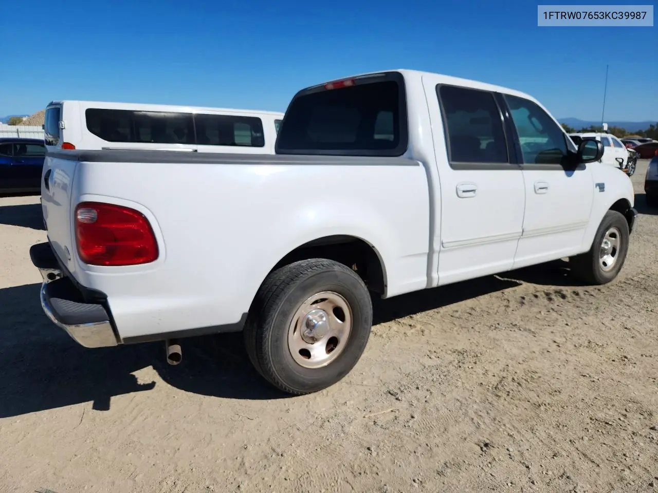 2003 FORD F-150 VIN 1FTRW07653KC39987 — фото 3