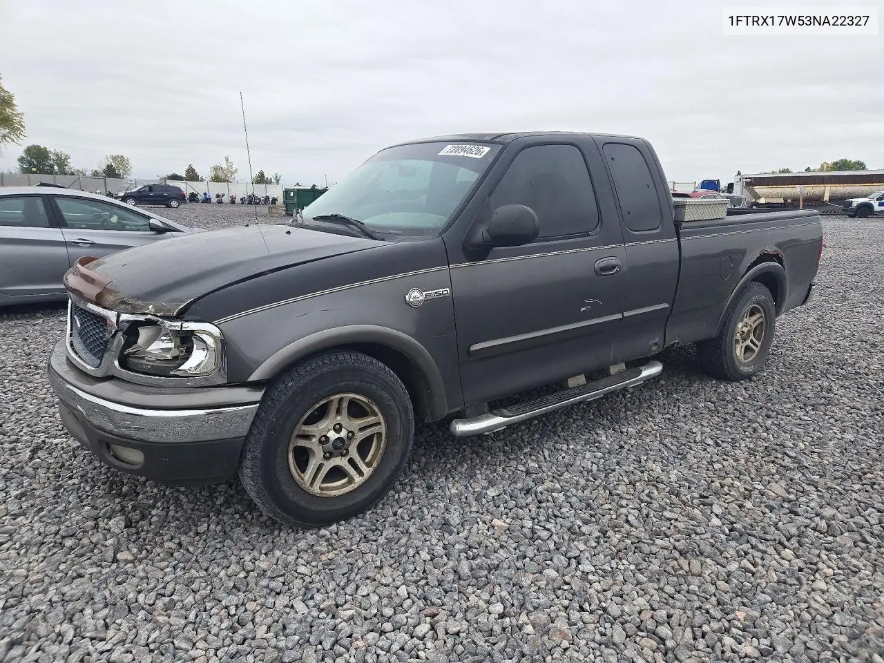 FORD F-150 2003, VIN 1FTRX17W53NA22327