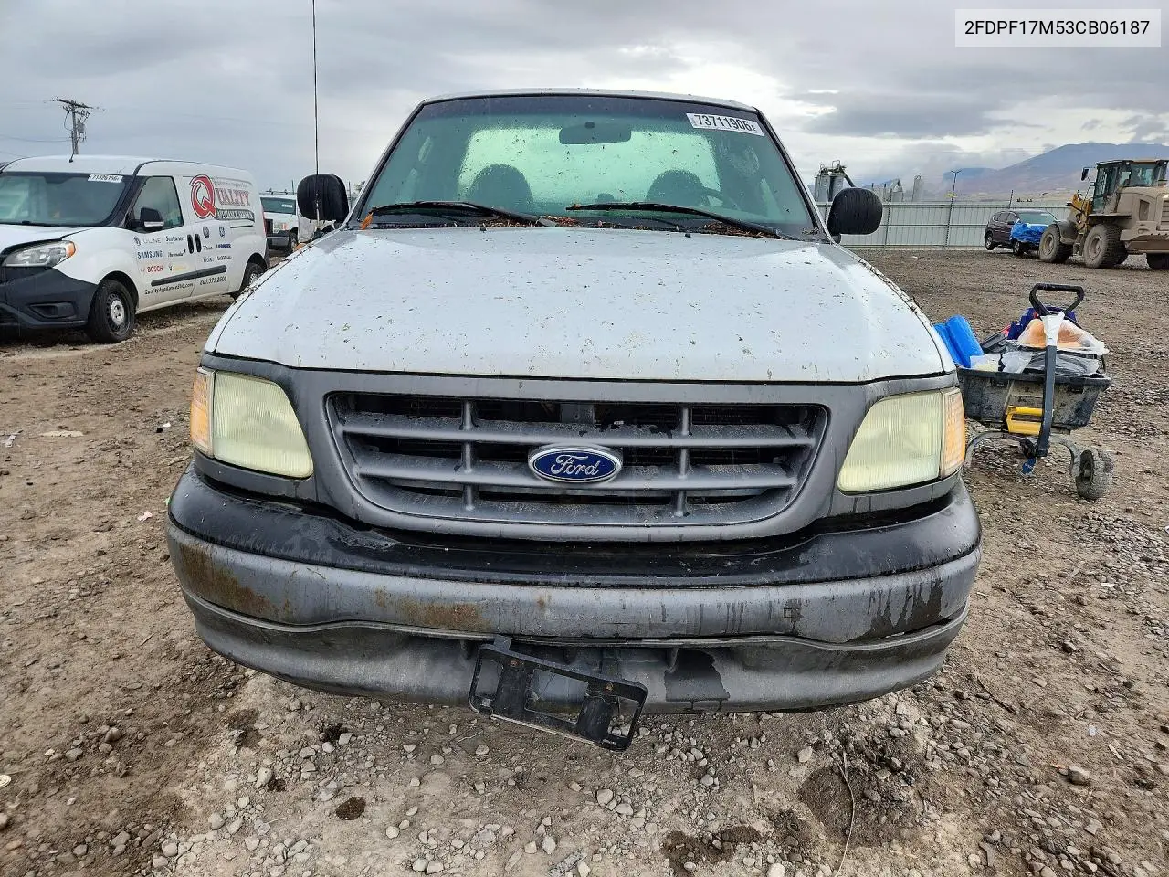 2003 FORD F-150 VIN 2FDPF17M53CB06187 — фото 5