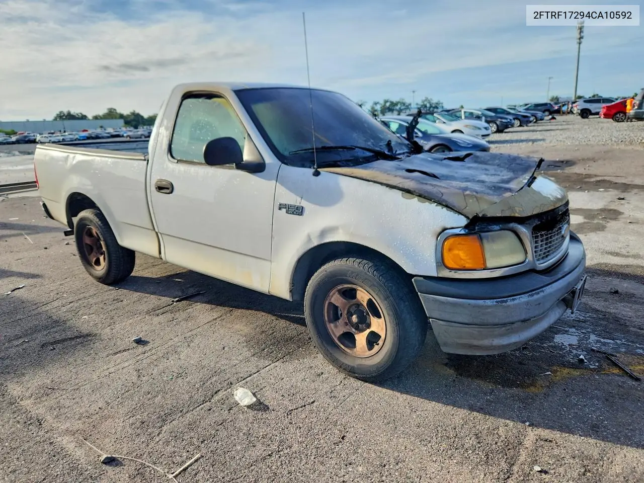 2004 FORD F-150 VIN 2FTRF17294CA10592 — фото 4