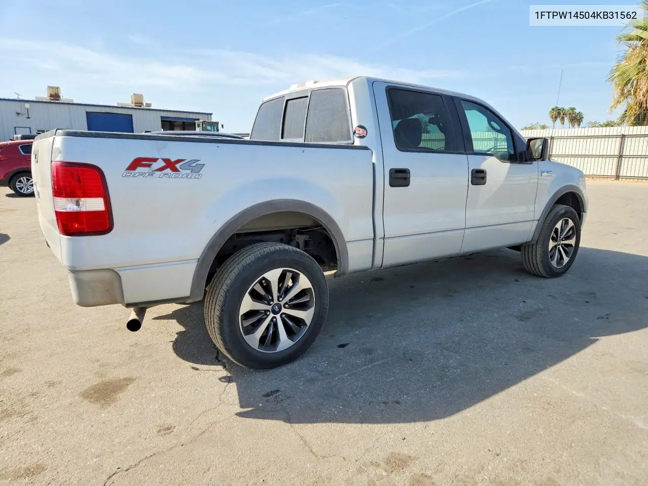 2004 FORD F-150 VIN 1FTPW14504KB31562 — фото 3