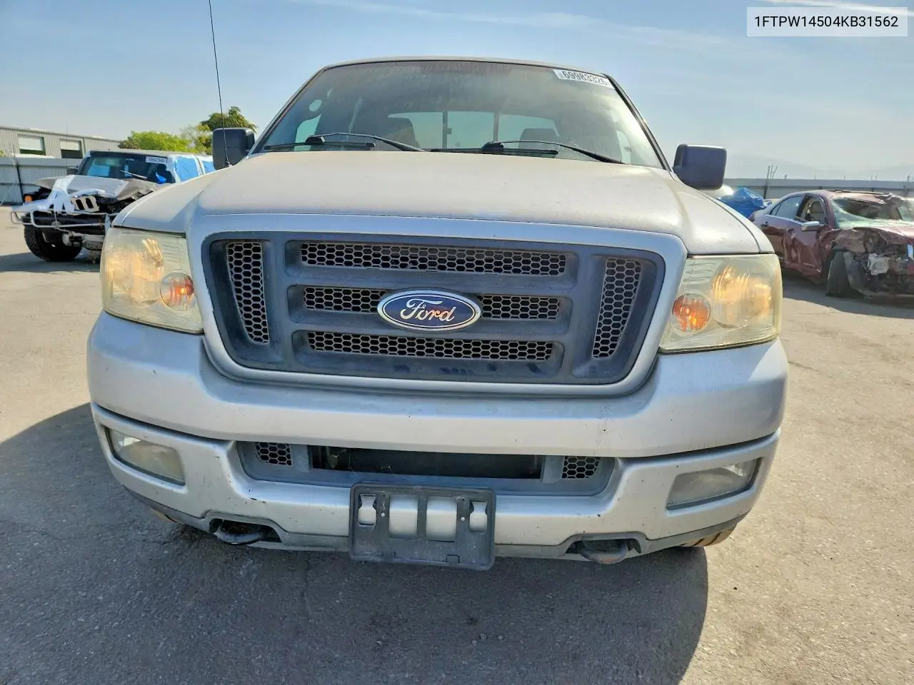 2004 FORD F-150 VIN 1FTPW14504KB31562 — фото 5