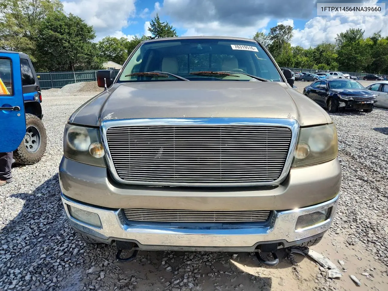 2004 FORD F-150 VIN 1FTPX14564NA39660 — фото 5