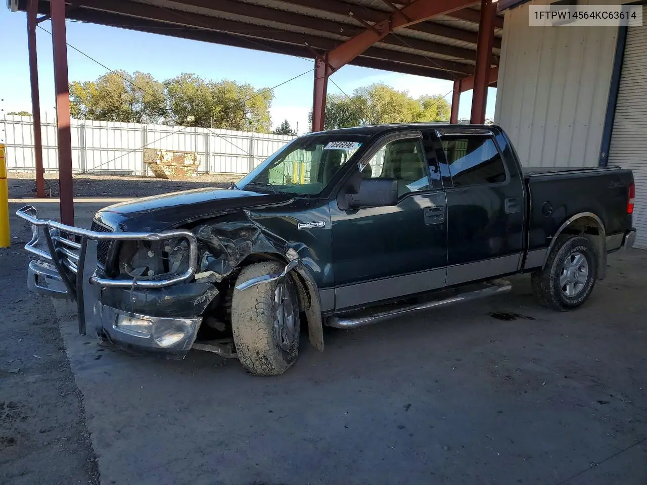 FORD F-150 2004, VIN 1FTPW14564KC63614