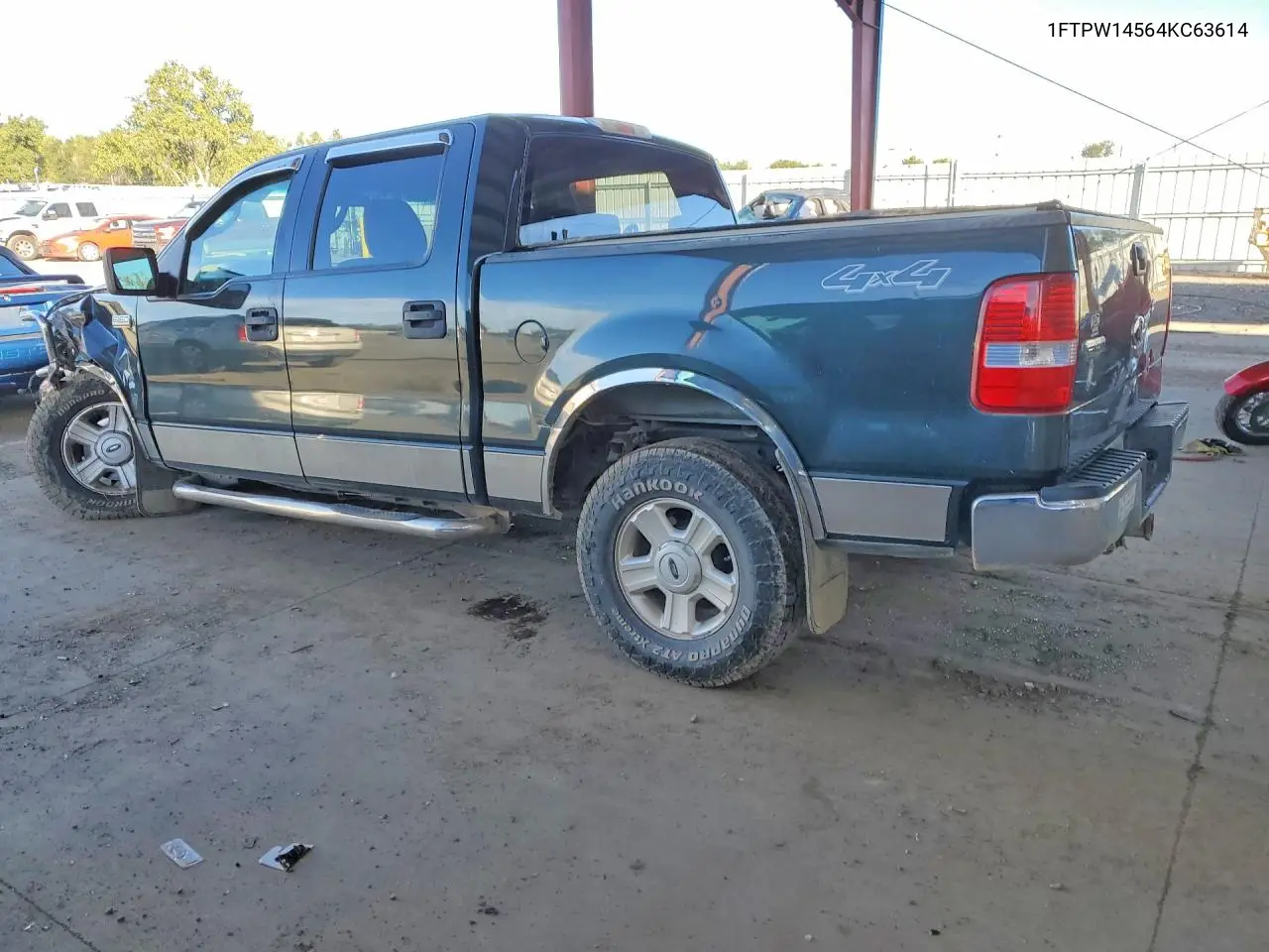 2004 FORD F-150 VIN 1FTPW14564KC63614 — фото 2