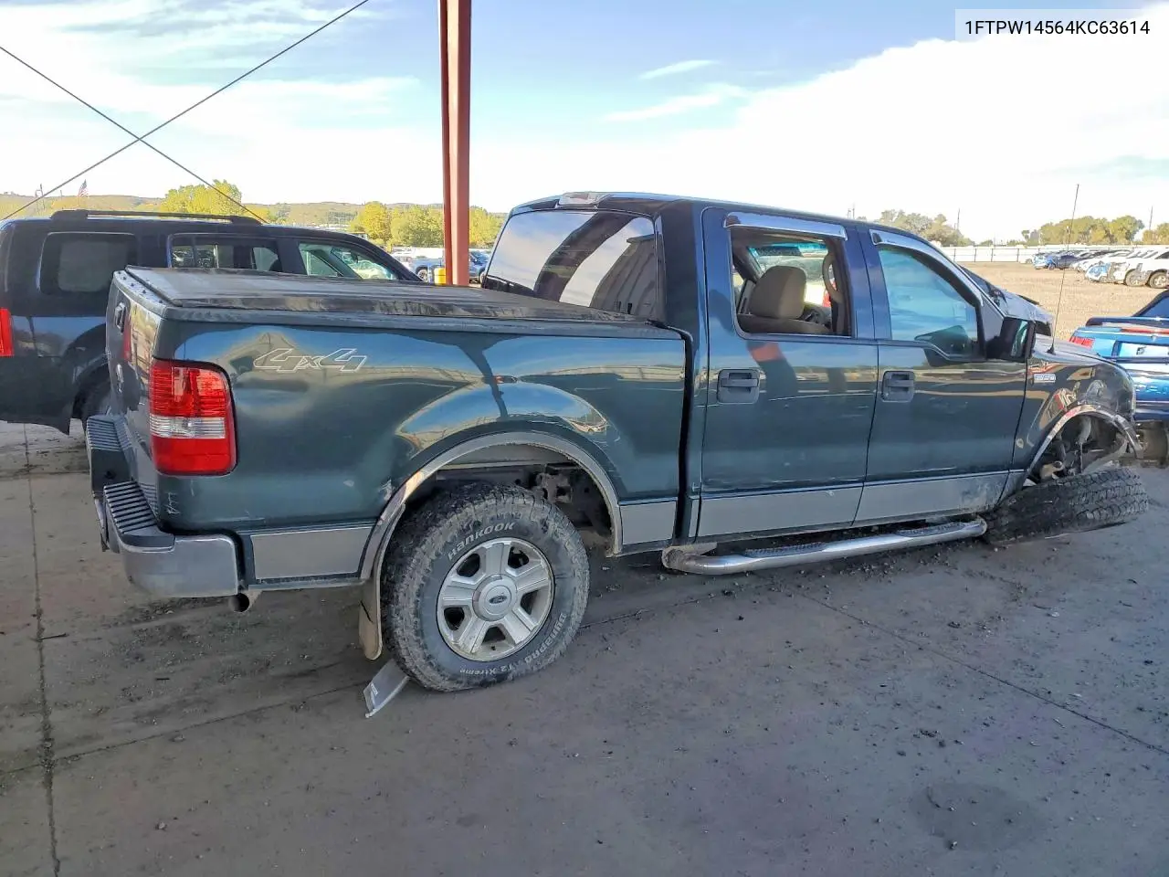 2004 FORD F-150 VIN 1FTPW14564KC63614 — фото 3