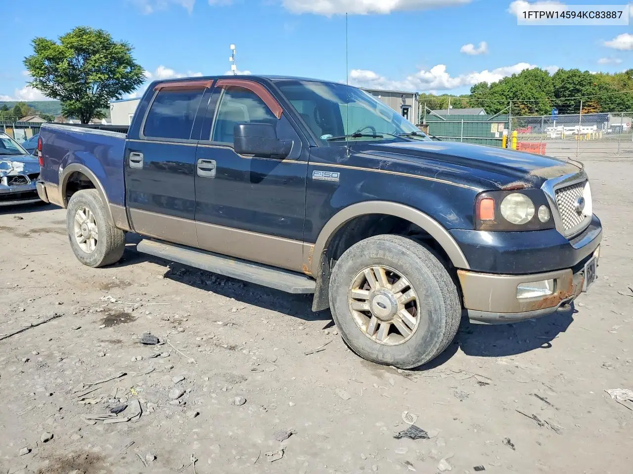 2004 FORD F-150 VIN 1FTPW14594KC83887 — фото 4