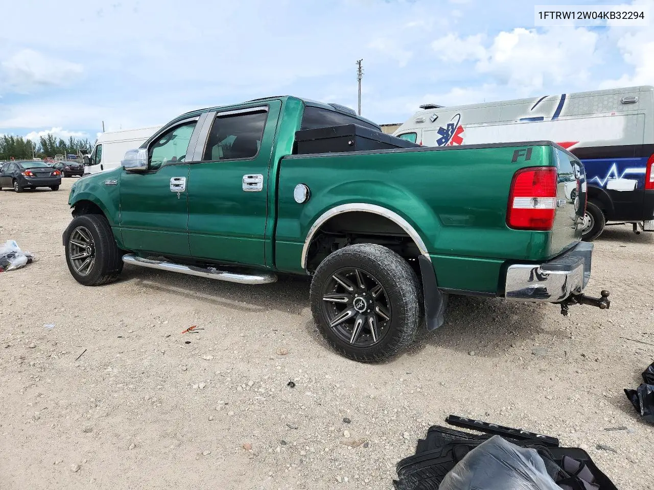 2004 FORD F-150 VIN 1FTRW12W04KB32294 — фото 2